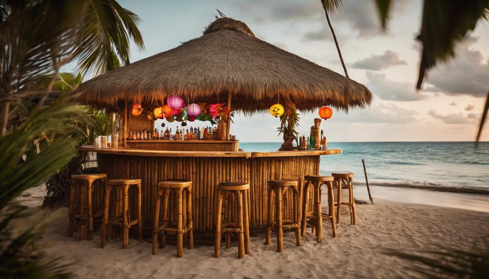 beachfront tiki bar concept